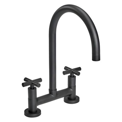 griferia bicomando negro